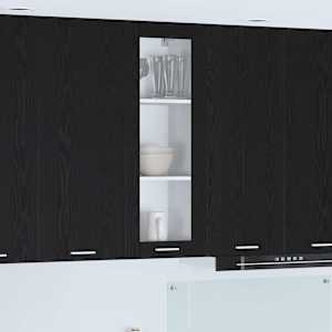 Viseča omarica Črna Orehovina 40 x 31 x 100 cm Konstruiran les