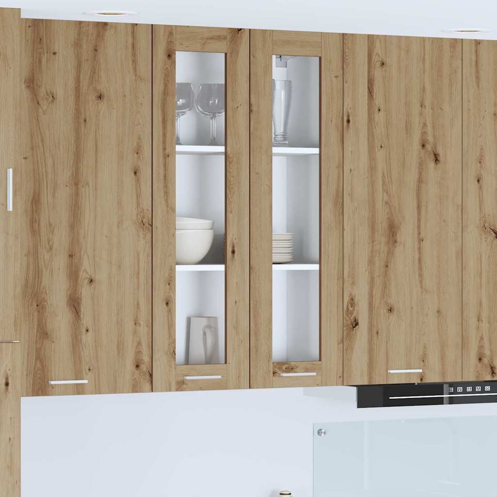 vidaXL Hängeschrank Riga Artisan-Eiche 60 x 31 x 100 cm Holzwerkstoff