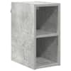 vidaXL Seinakapp Betoonhall 20 x 29,5 x 40 cm Tehispuit