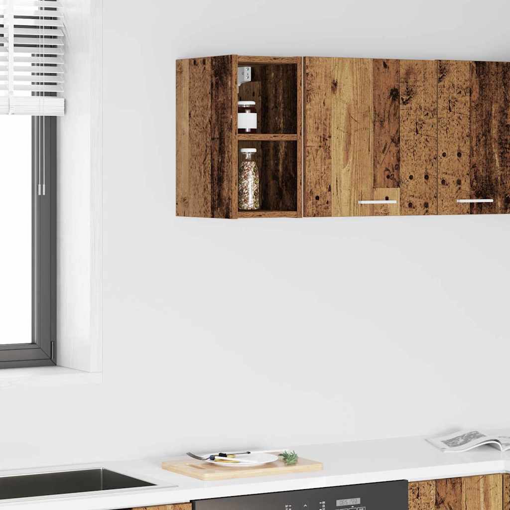 vidaXL Hängeschrank Riga Altholz 20 x 29,5 x 40 cm Holzwerkstoff