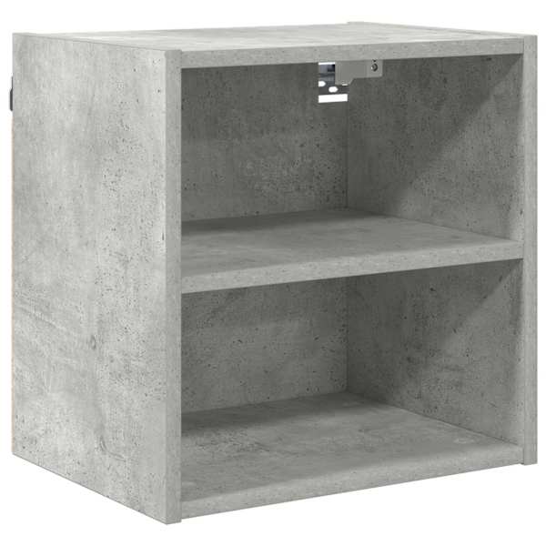 vidaXL Seinakapp Betoonhall 40 x 29,5 x 40 cm Tehispuit