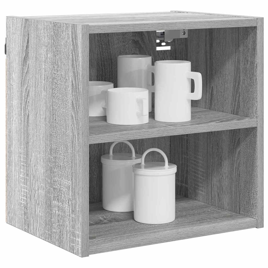 vidaXL Hangkast Riga Grijs Sonoma 40 x 29,5 x 40 cm Bewerkt hout