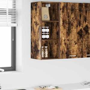 Viseča omarica Dimljeni oreh 30 x 29,5 x 80 cm Konstruiran les
