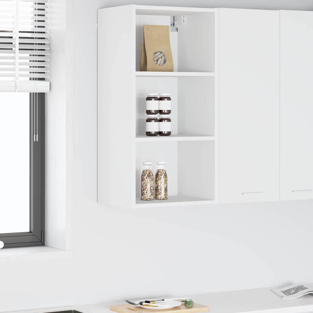 vidaXL Hängeschrank Riga Weiß 40 x 29,5 x 80 cm Holzwerkstoff