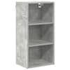 vidaXL Seinakapp Betoonhall 40 x 29,5 x 80 cm Tehispuit