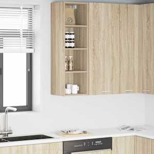 Viseča omarica Sonoma hrast 30 x 29,5 x 100 cm Konstruiran les