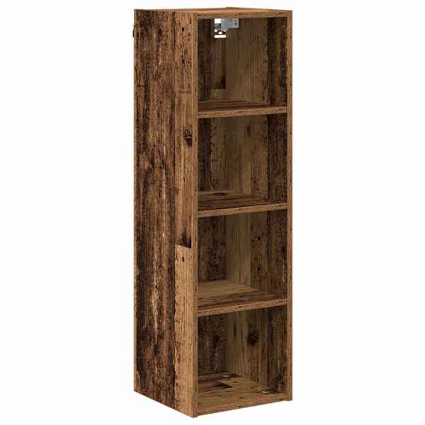 vidaXL Seinakapp Vana puit 30 x 29,5 x 100 cm Tehispuit