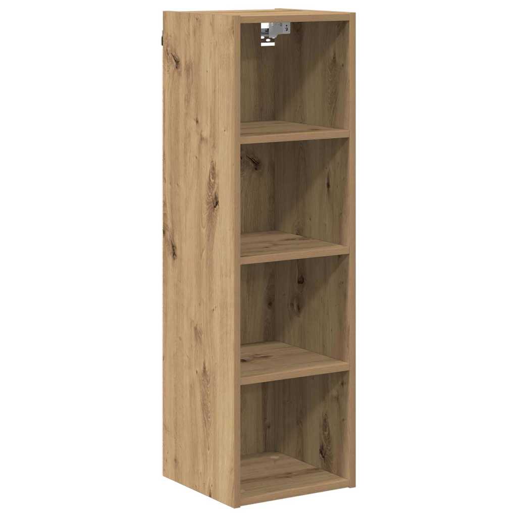 Thumbnail - vidaXL Hängeschrank mit Regal Riga Artisan-Eiche 30 x 29,5 x 100 cm