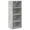 vidaXL Seinakapp Betoonhall 40 x 29,5 x 100 cm Tehispuit