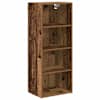 vidaXL Seinakapp Vana puit 40 x 29,5 x 100 cm Tehispuit