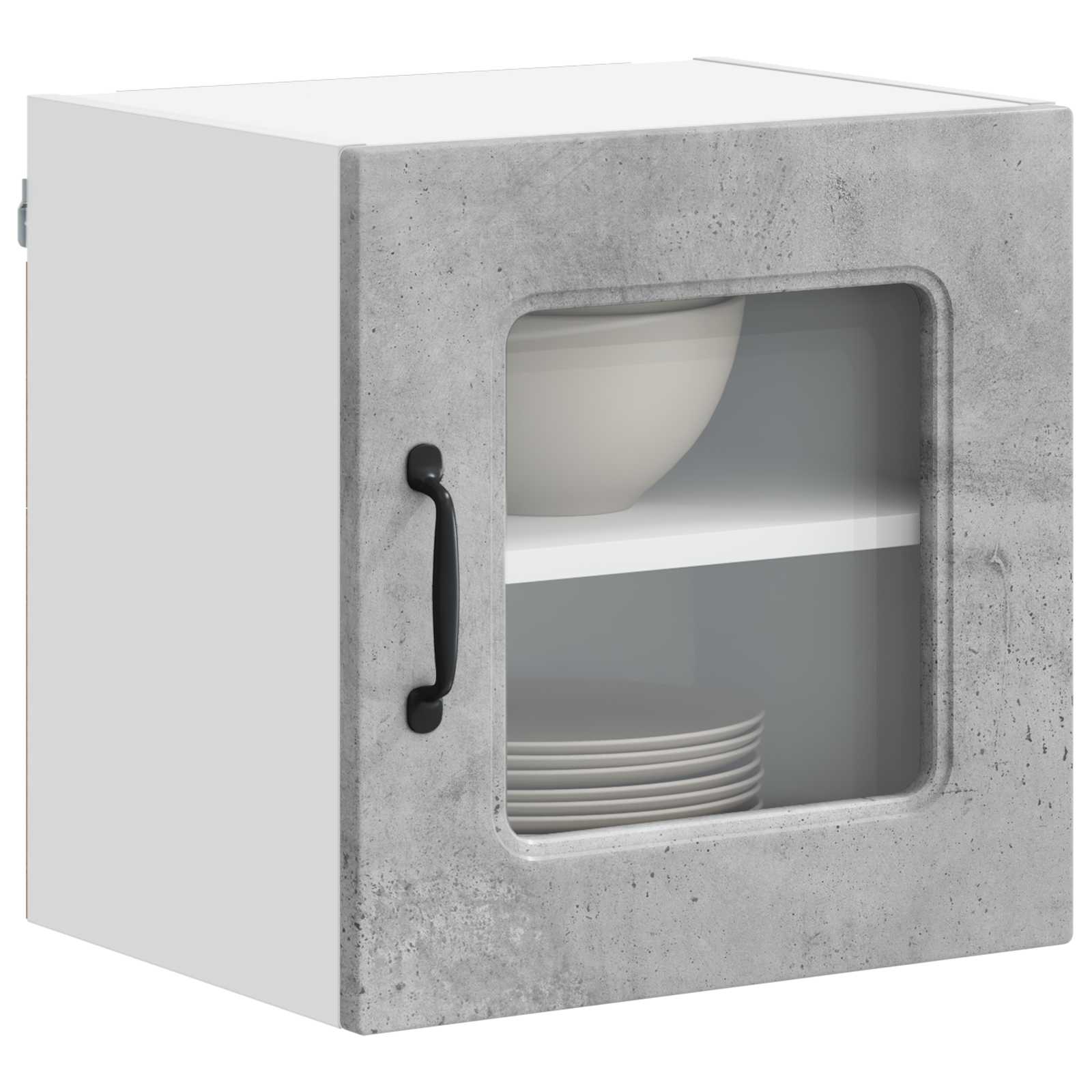 Thumbnail - vidaXL Küchenschrank Kalmar 2 pcs Beton Grau 40 x 31 x 40 cm