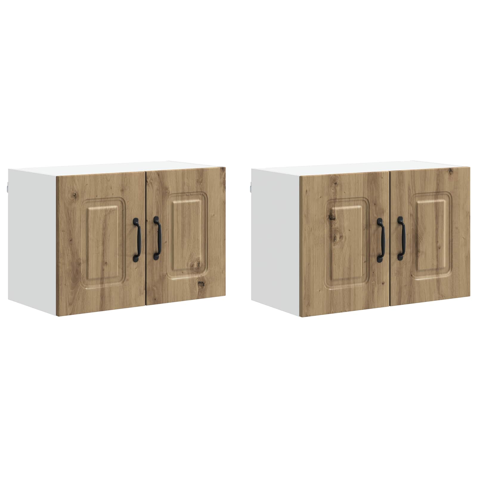 Köögikapp Kalmar 2 pcs Käsitööpuu 60 x 31 x 40 cm Tehispuit 25 Kõik vajalik sinu aeda ja koju! Köögikapp Kalmar 2 pcs Käsitööpuu 60 x 31 x 40 cm Tehispuit - Image 2