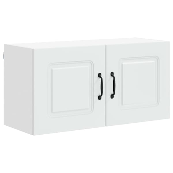 vidaXL N&otilde;udepesumasina paneel Kalmar Valge 80 x 31 x 40 cm Tehispuit