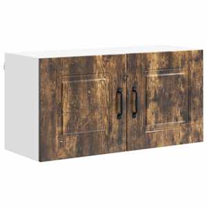 vidaXL N&otilde;udepesumasina paneel Kalmar Suitsetatud tamm 80 x 31 x 40 cm