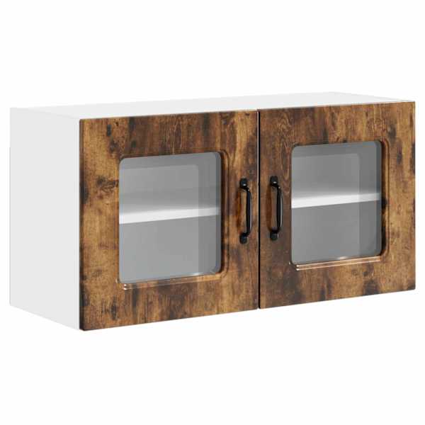 vidaXL N&otilde;udepesumasina paneel Kalmar Suitsetatud tamm 80 x 31 x 40 cm