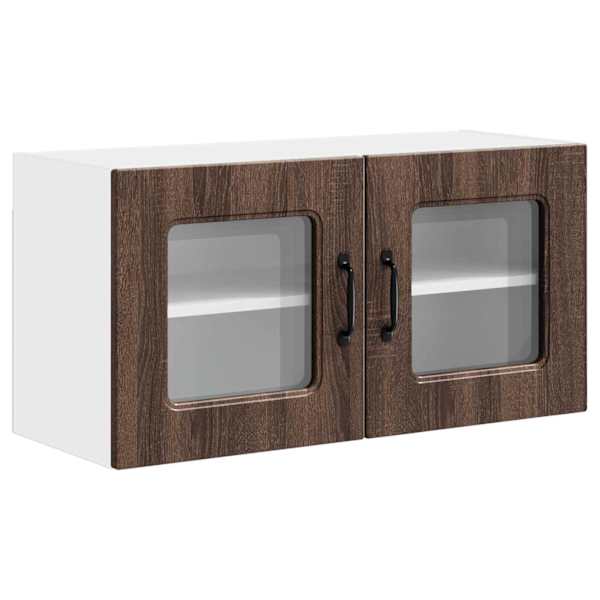 vidaXL N&otilde;udepesumasina paneel Kalmar Pruun tamme 80 x 31 x 40 cm