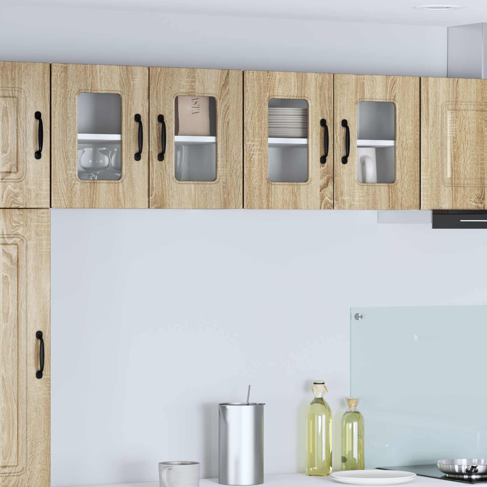 vidaXL Küchenschrank Kalmar 2 pcs Sonoma-Eiche 60 x 31 x 40 cm