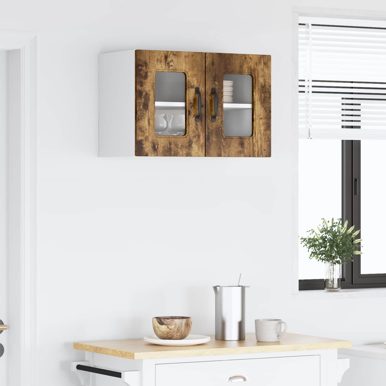 Köögikapp Kalmar Suitsetatud tamm 60 x 31 x 40 cm Tehispuit 4 Kõik vajalik sinu aeda ja koju! Köögikapp Kalmar Suitsetatud tamm 60 x 31 x 40 cm Tehispuit - Image 4