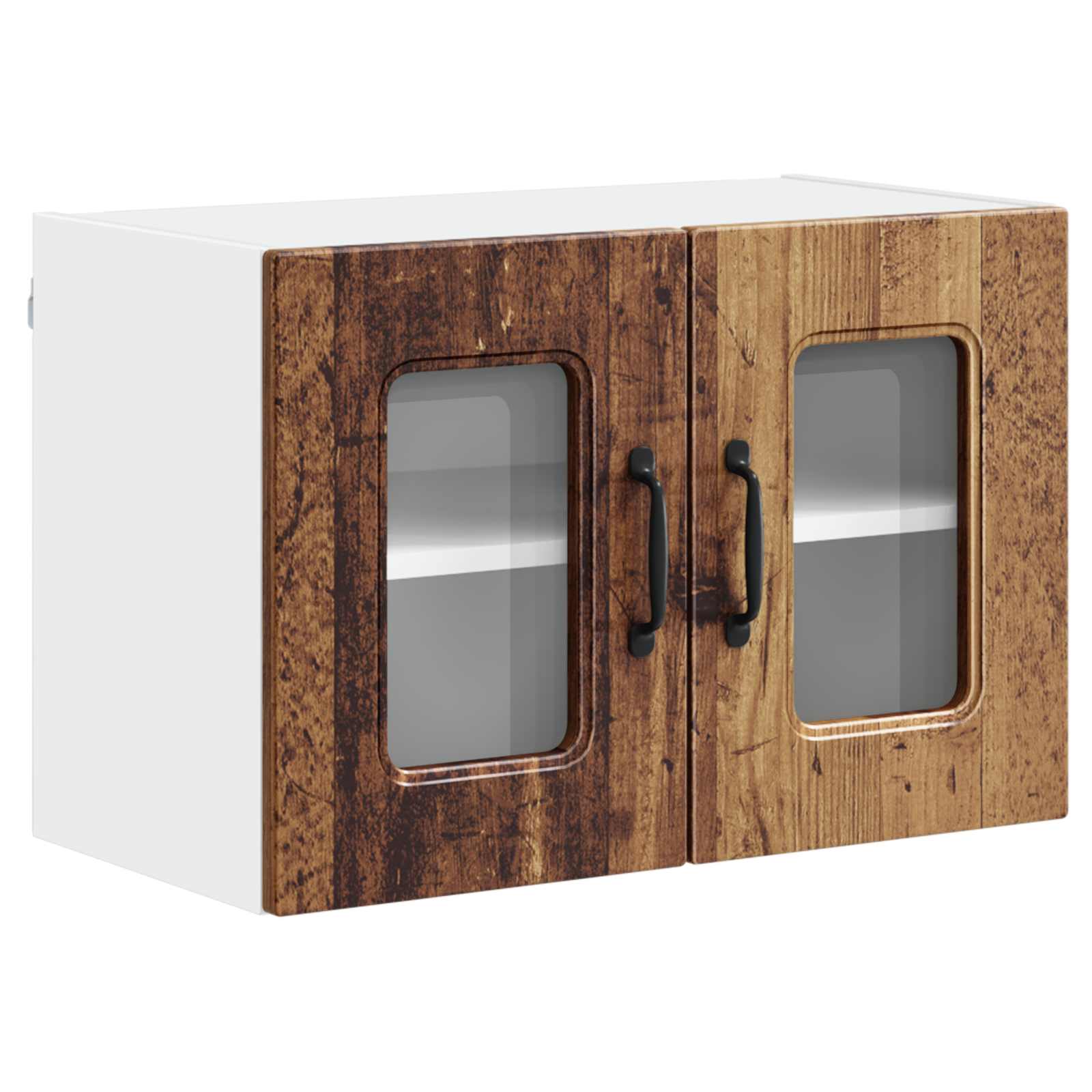 vidaXL Vaatwasserpaneel KALMAR Oudhout 60 x 31 x 40 cm Bewerkt hout bruin, foto 3