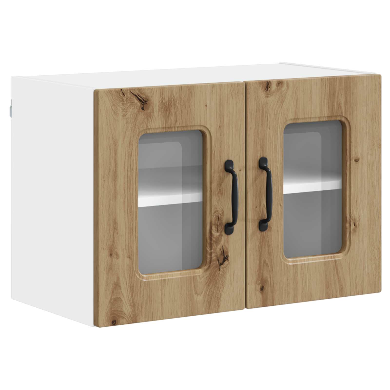 VidaXL Keuken Kast Kalmar Artisan Eiken 60 X 31 X 40 Cm Bewerkt Hout