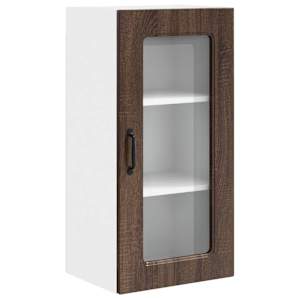 vidaXL N&otilde;udepesumasina paneel Kalmar Pruun tamme 40 x 31 x 80 cm