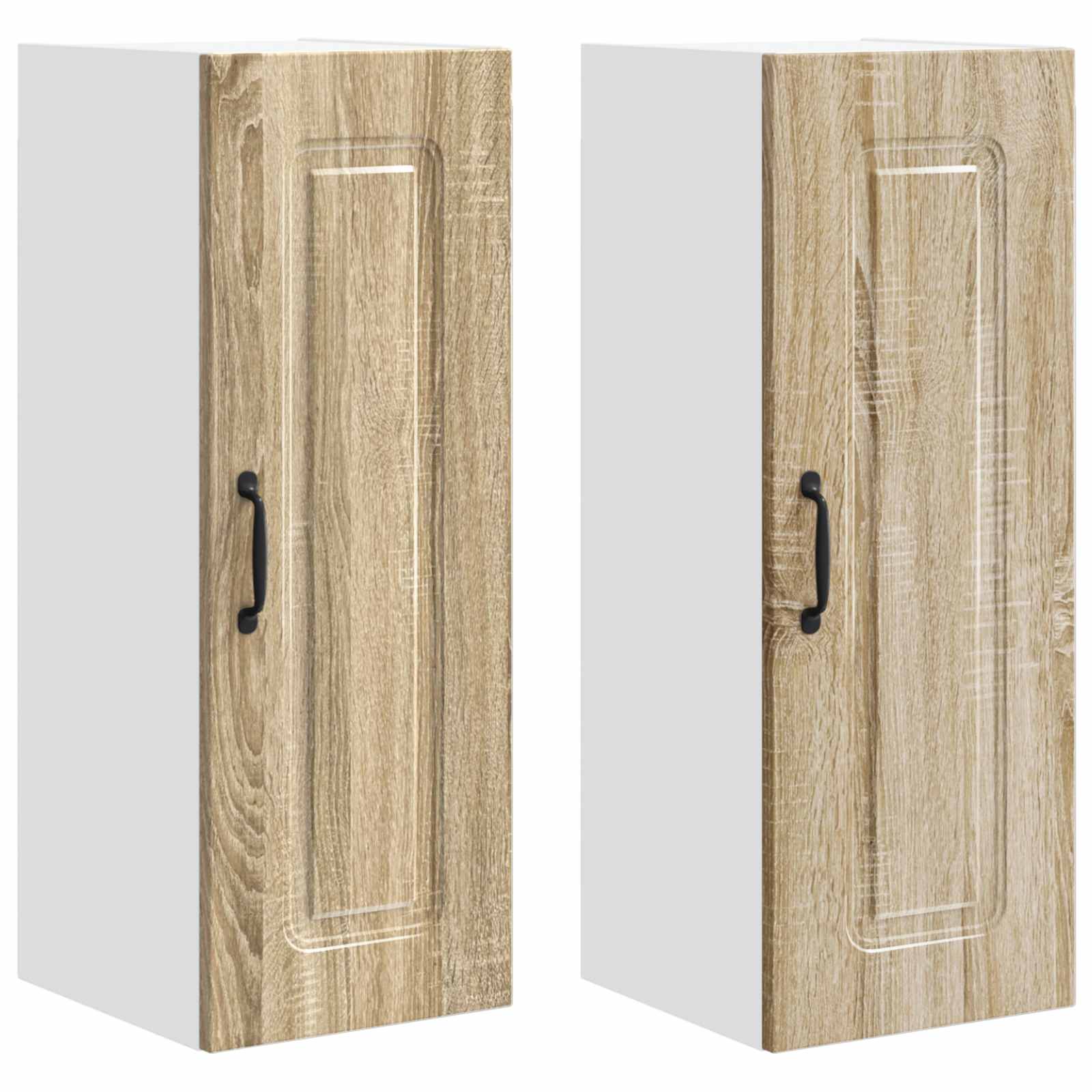 Thumbnail - vidaXL Küchenschrank Kalmar 2 pcs Sonoma-Eiche 30 x 31 x 80 cm