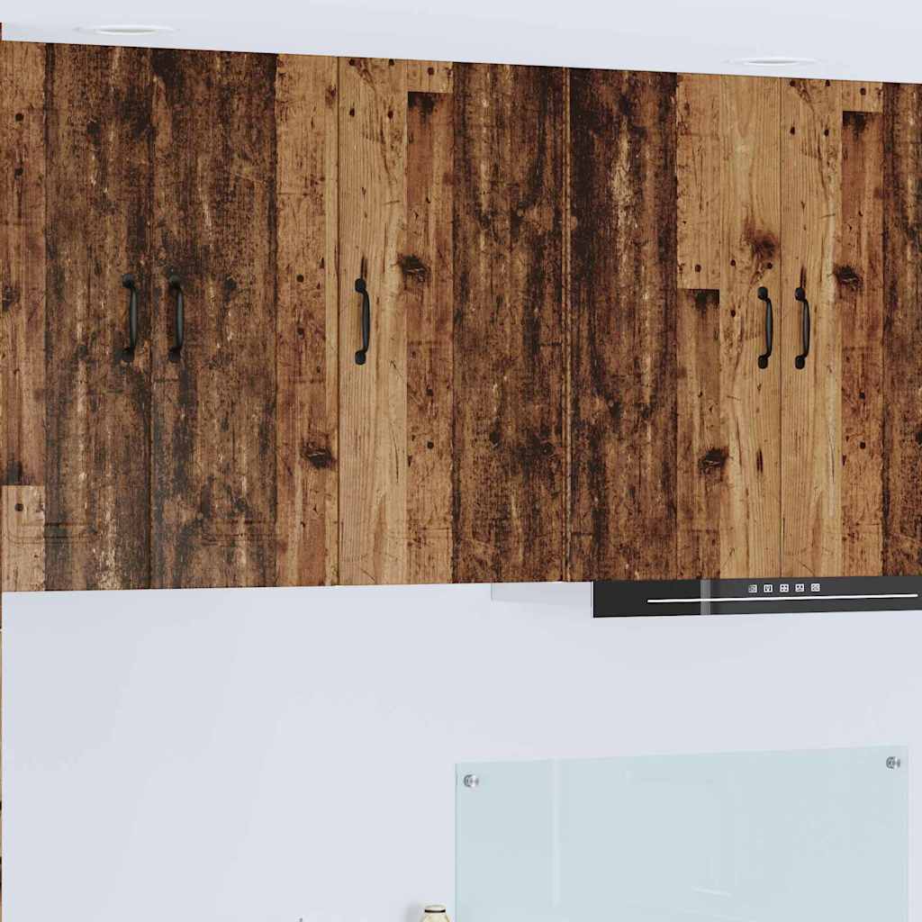 Dulapuri & depozitare - Dulap suspendat de bucătărie cu raft Lemn Vechi 40 x 31 x 80 cm