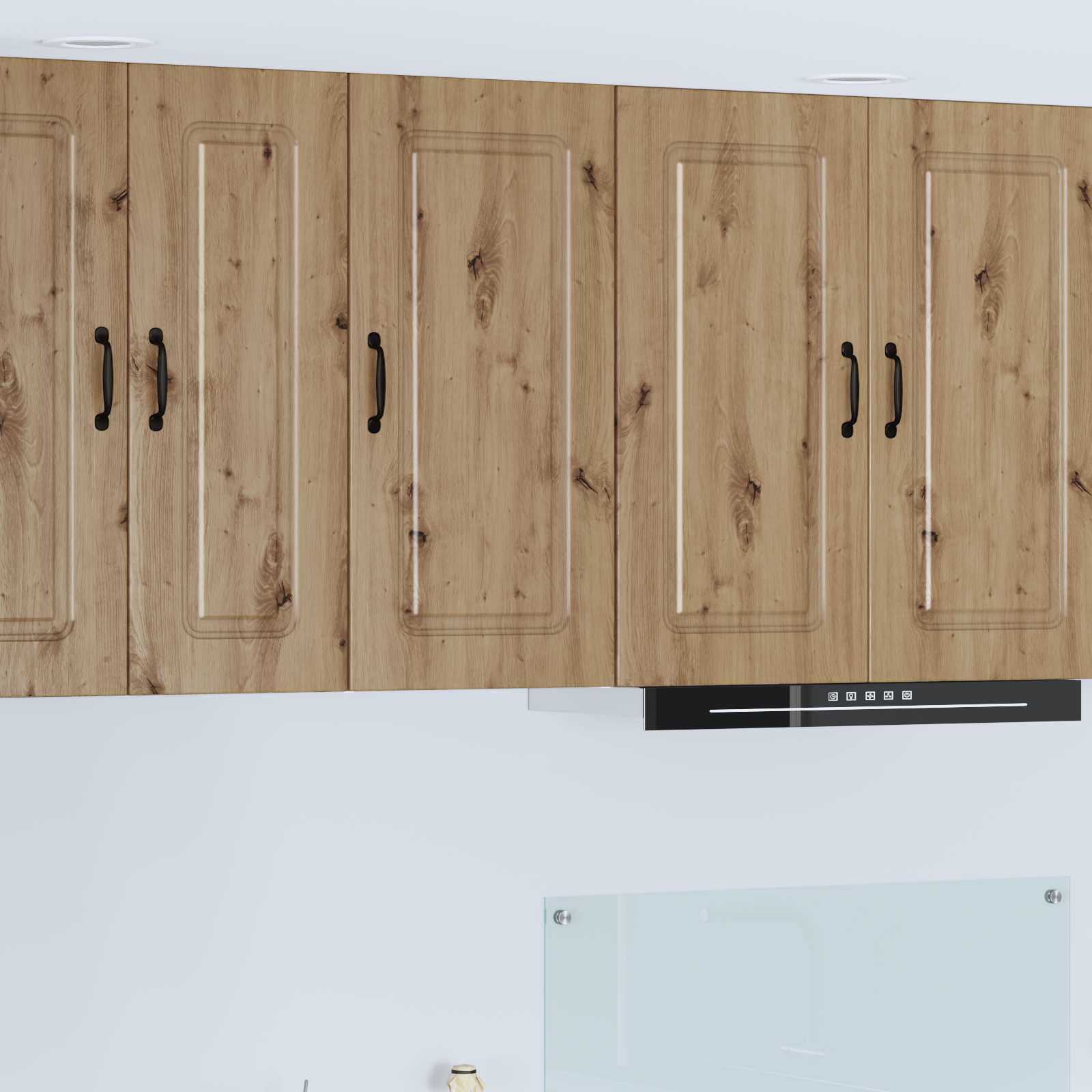 vidaXL Küchenschrank mit Speicher Kalmar Artisan-Eiche 40 x 31 x 80 cm