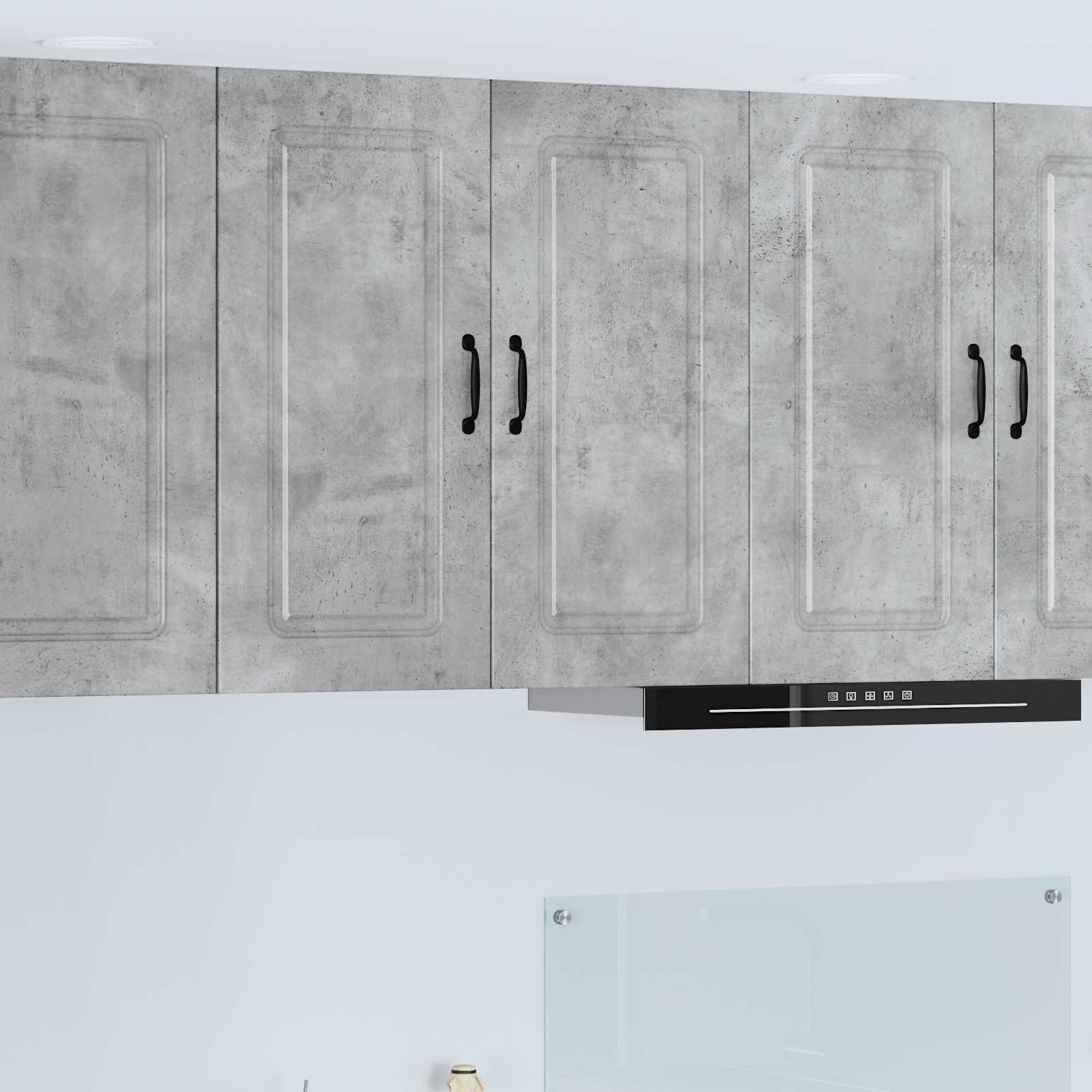 vidaXL Küchenschrank Beton Grau 80 x 31 x 80 cm Holzwerkstoff