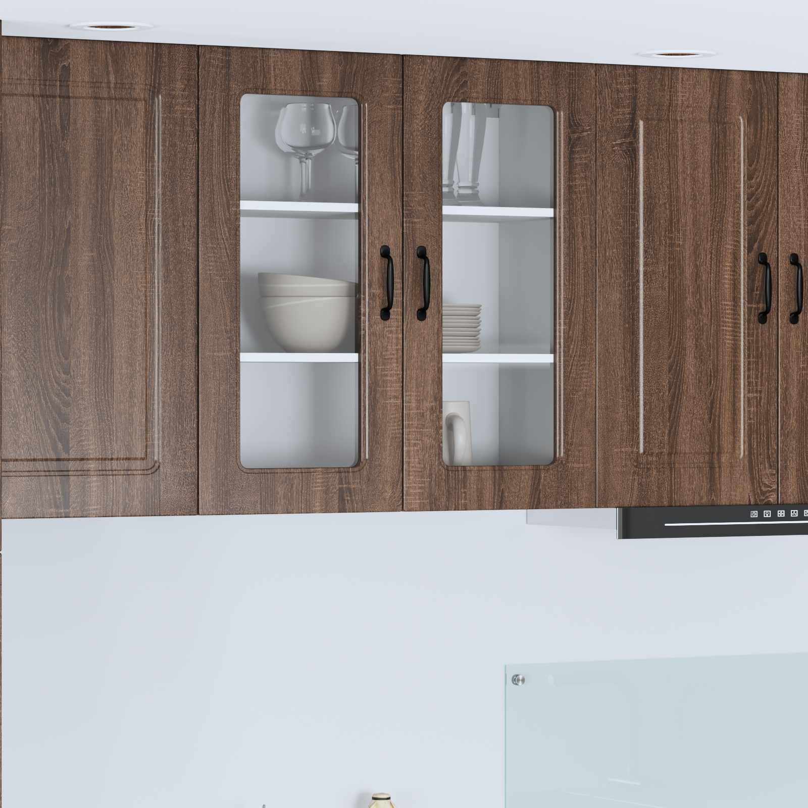 Köögikapp Kalmar Pruun tamme 80 x 31 x 80 cm Tehispuit