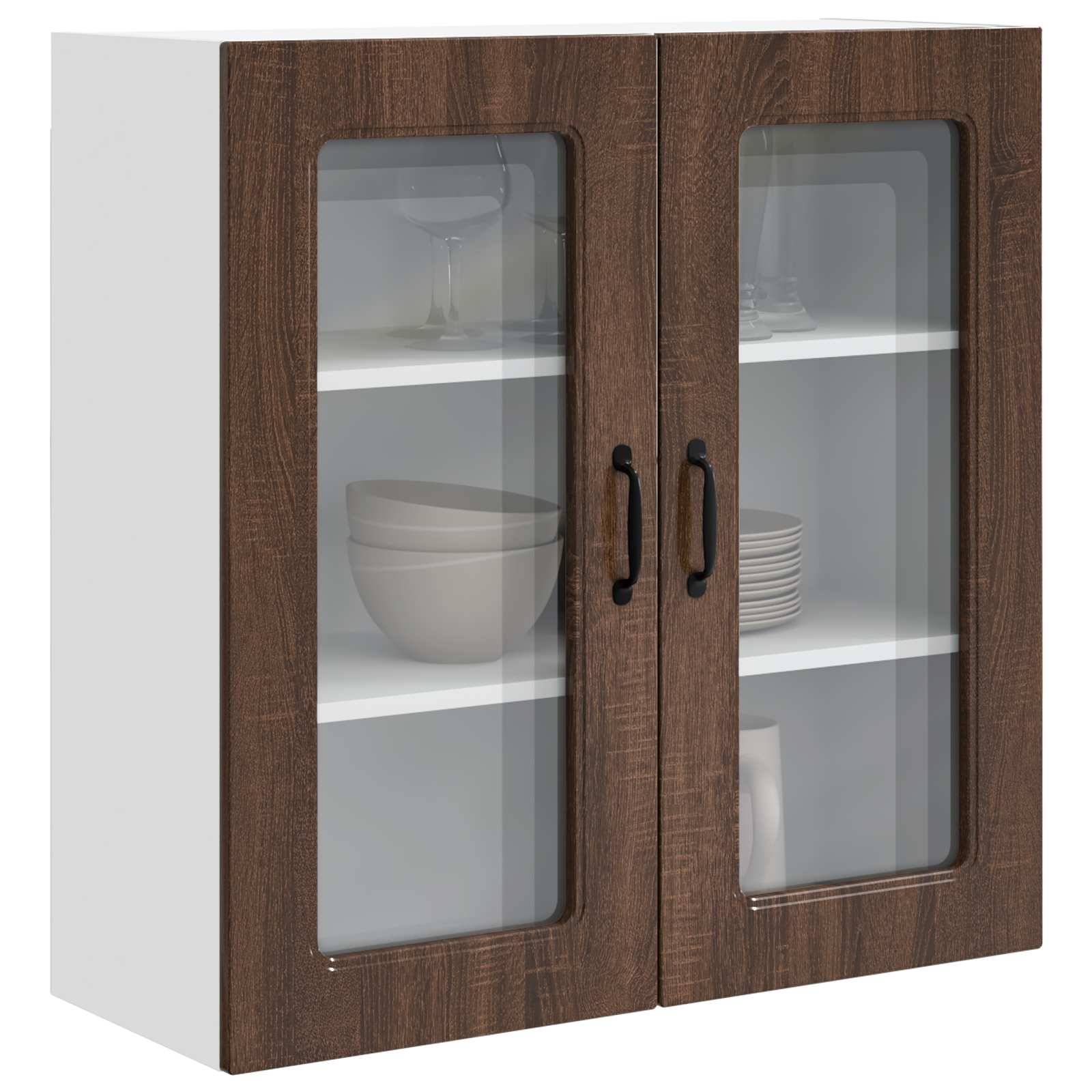 Keittiökaappi Kalmar Ruskea tammi 80 x 31 x 80 cm Tekninen puu - Image 3