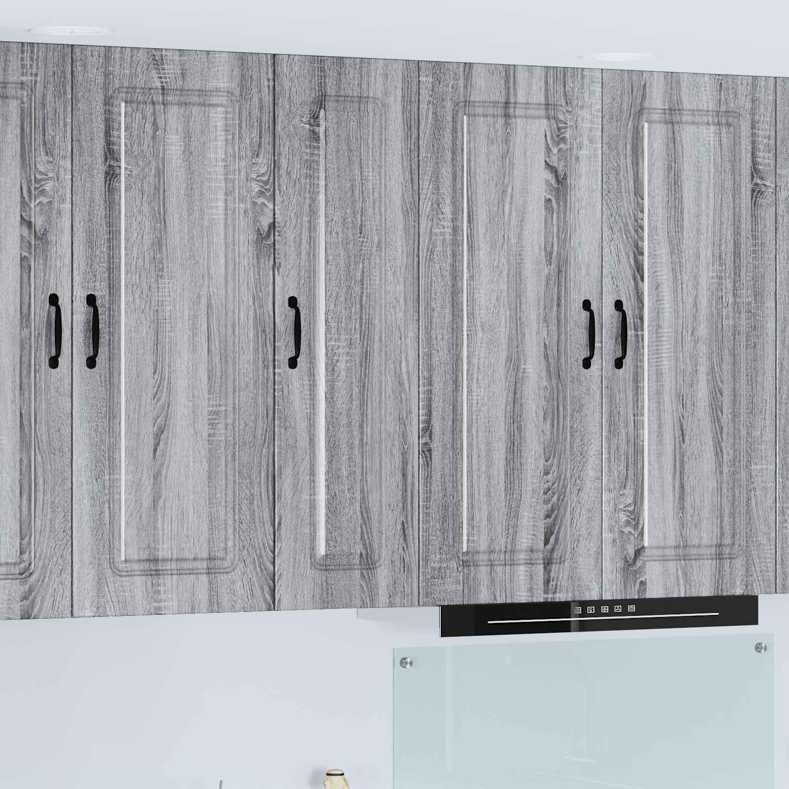 vidaXL Küchenschrank Graues Sonoma 30 x 31 x 100 cm Holzwerkstoff