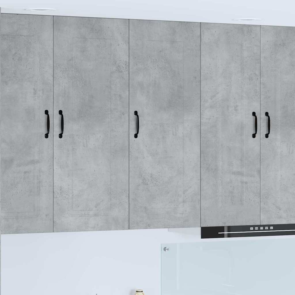 Dulapuri bucătărie - Dulap suspendat de bucătărie Gri din beton 40 x 31 x 100 cm