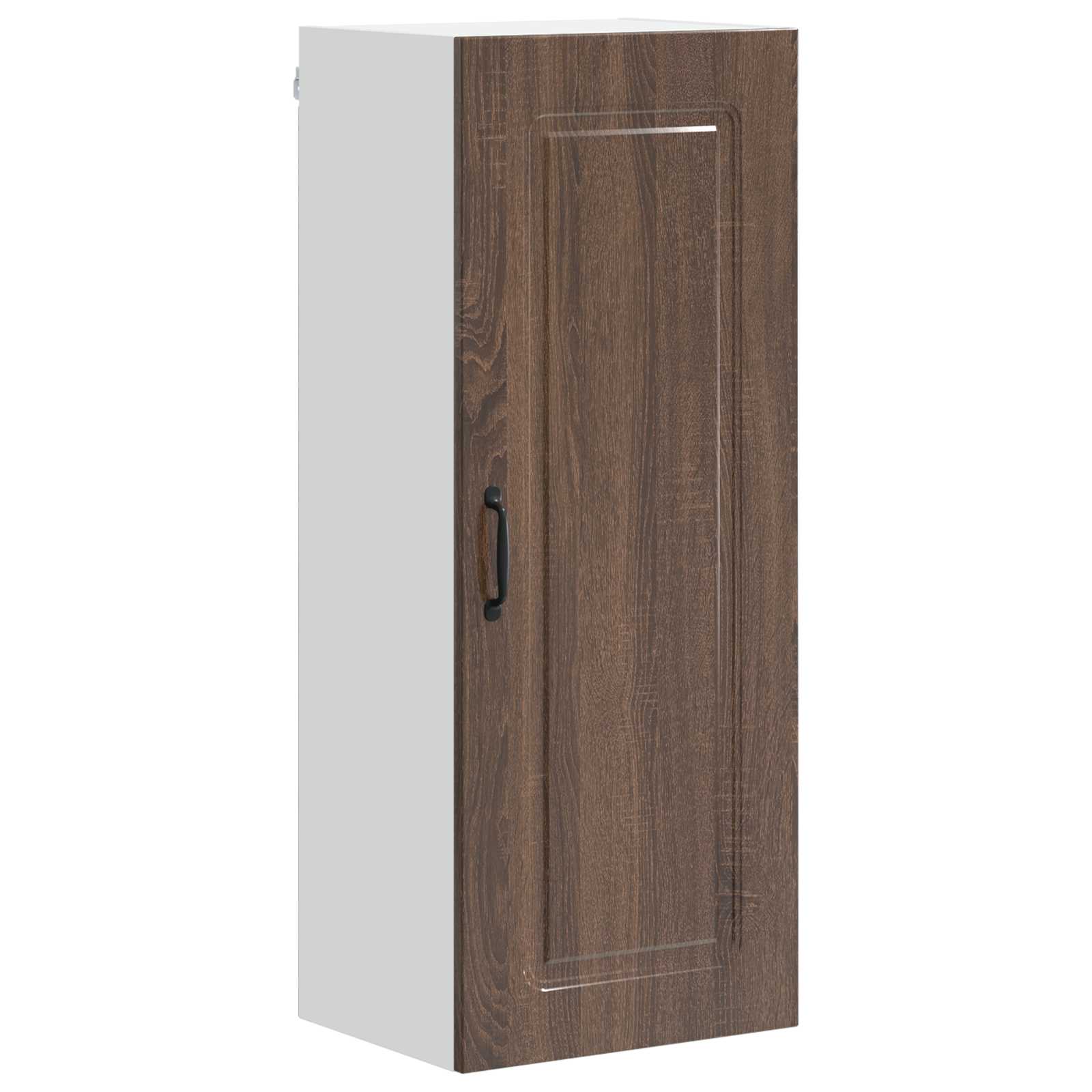 VidaXL Keuken Kast Kalmar Bruin Eiken 40 X 31 X 100 Cm Bewerkt Hout