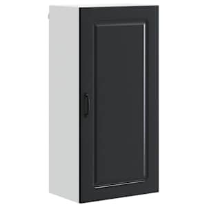 vidaXL N&otilde;udepesumasina paneel Kalmar Must 50 x 31 x 100 cm Tehispuit