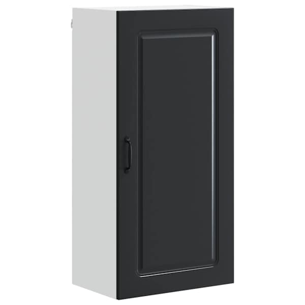 vidaXL N&otilde;udepesumasina paneel Kalmar Must 50 x 31 x 100 cm Tehispuit