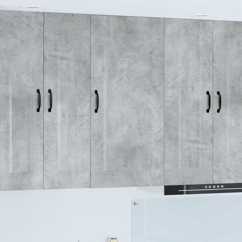 Dulapuri bucătărie - Dulap suspendat de bucătărie Gri din beton 50 x 31 x 100 cm