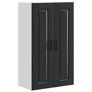 vidaXL N&otilde;udepesumasina paneel Kalmar Must 60 x 31 x 100 cm Tehispuit