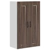 vidaXL N&otilde;udepesumasina paneel Kalmar Pruun tamme 60 x 31 x 100 cm