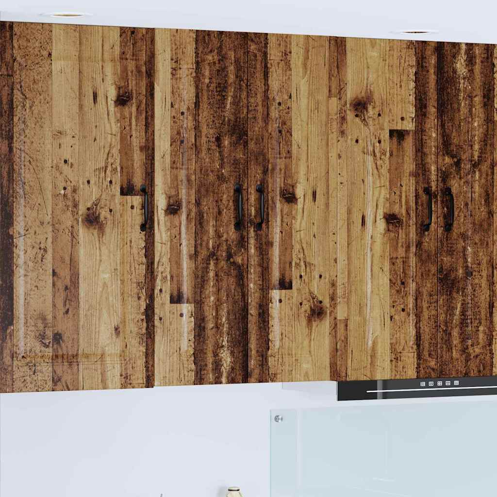 Mobilă și Mobilier - Dulap suspendat de bucătărie cu ușă Lemn Vechi 60 x 31 x 100 cm