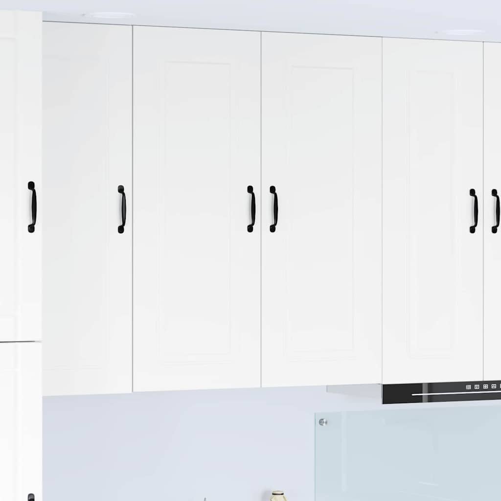 Mobilă și Mobilier - Dulap suspendat de bucătărie Alb 80 x 31 x 100 cm Lemn compozit