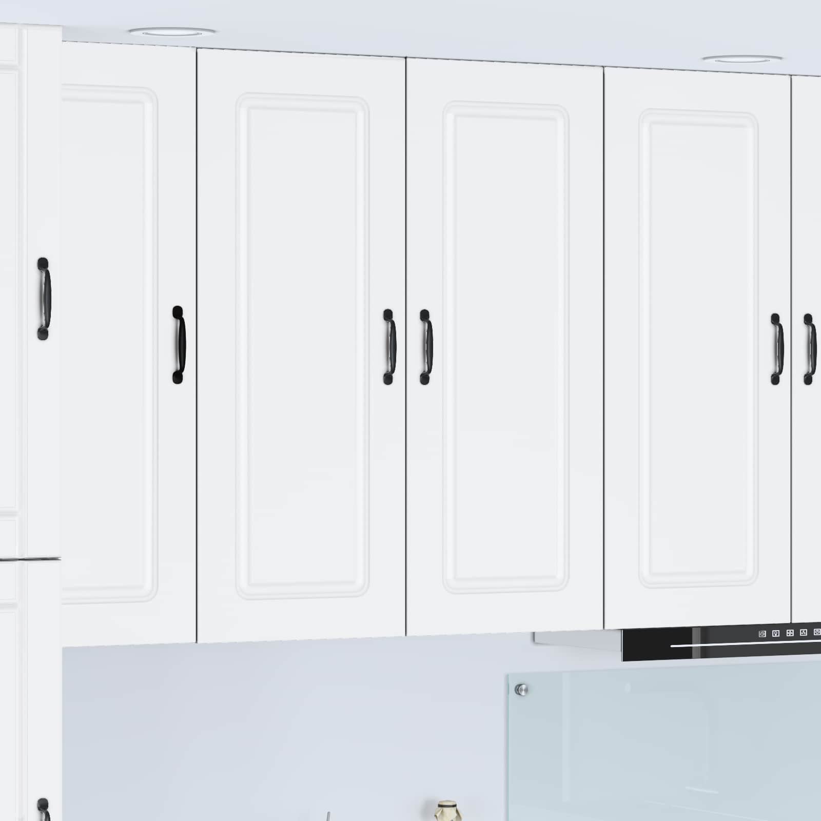 vidaXL Küchenschrank Kalmar Weiß 80 x 31 x 100 cm Holzwerkstoff