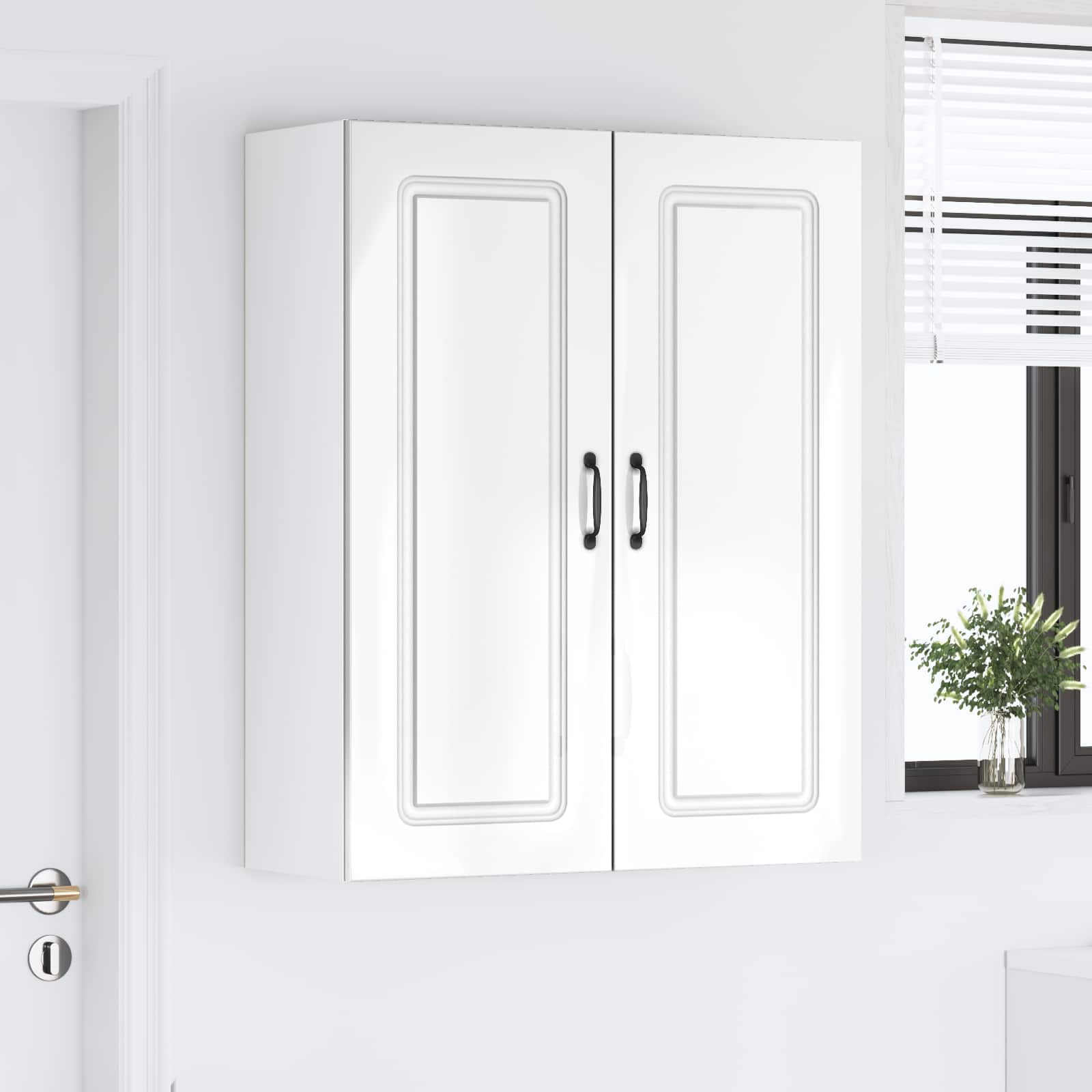 Köögikapp Kalmar Kergelt läikiv valge 80 x 31 x 100 cm 27 Kõik vajalik sinu aeda ja koju! Köögikapp Kalmar Kergelt läikiv valge 80 x 31 x 100 cm - Image 4