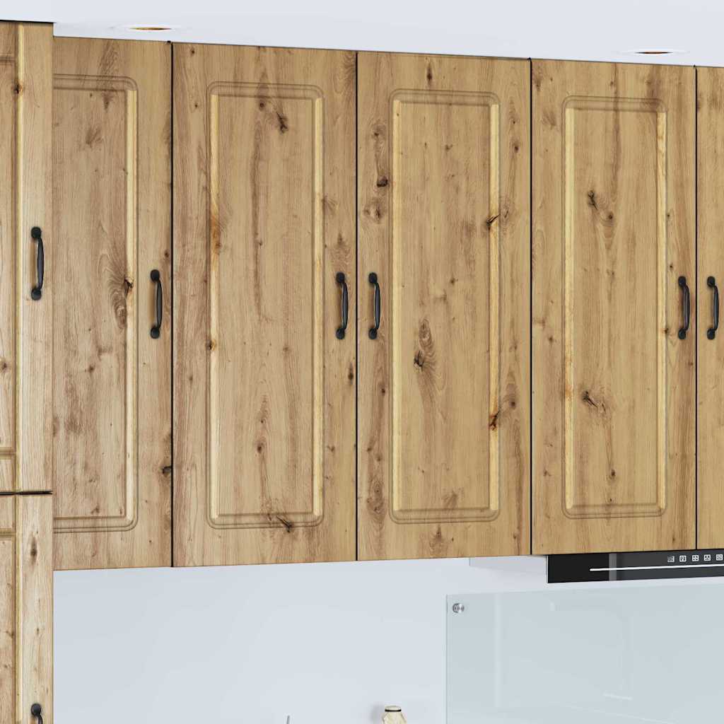 vidaXL Kjøkken veggskap Artisan Eik 80 x 31 x 100 cm Konstruert tre