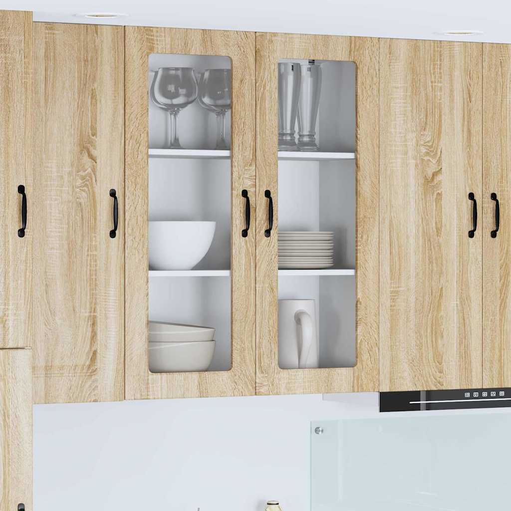 Mobilă și Mobilier - Dulap suspendat de bucătărie Stejar Sonoma 80 x 31 x 100 cm