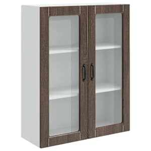 vidaXL N&otilde;udepesumasina paneel Kalmar Pruun tamme 80 x 31 x 100 cm