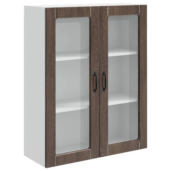 vidaXL N&otilde;udepesumasina paneel Kalmar Pruun tamme 80 x 31 x 100 cm