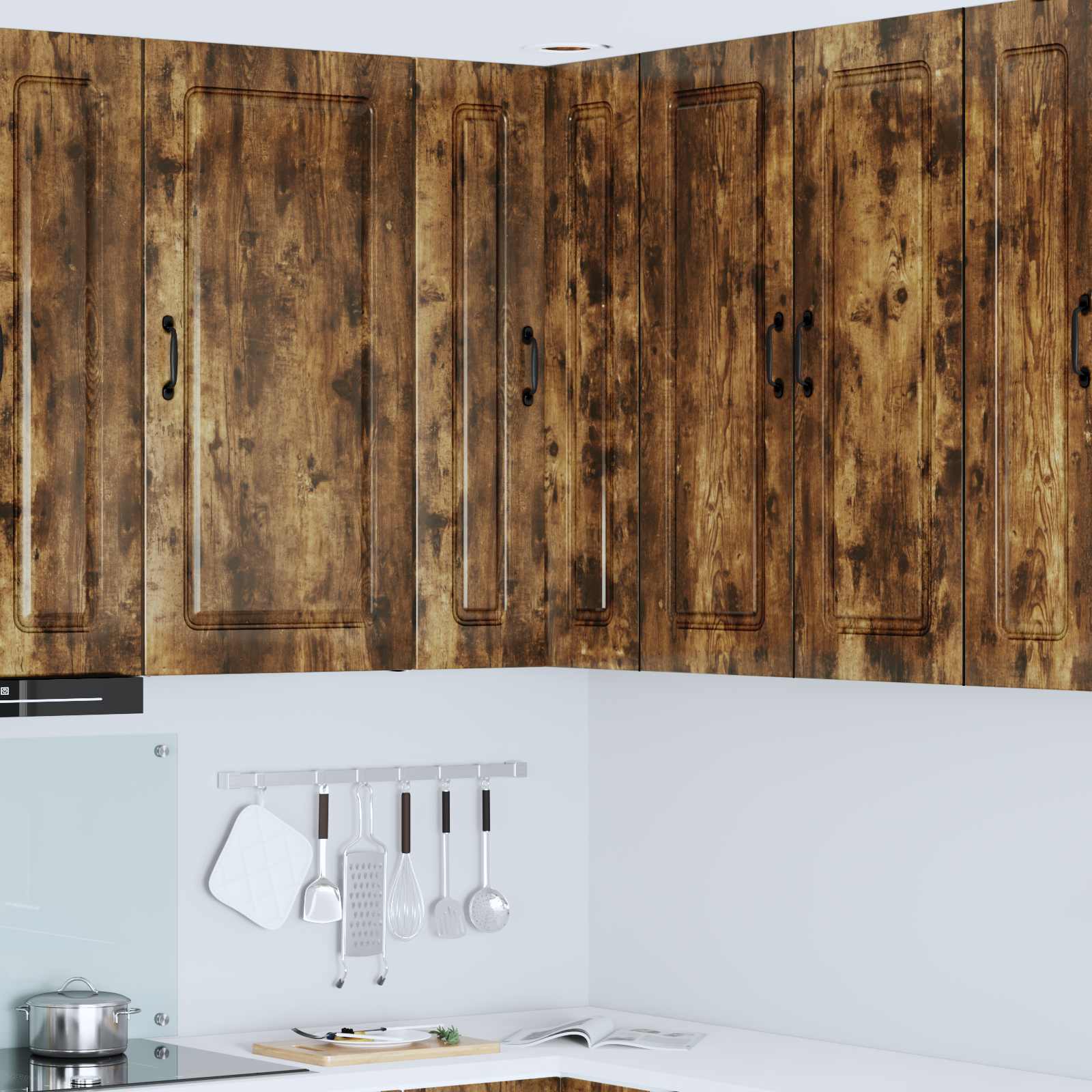 Köögikapp Kalmar Suitsetatud tamm 57 x 57 x 100 cm Tehispuit