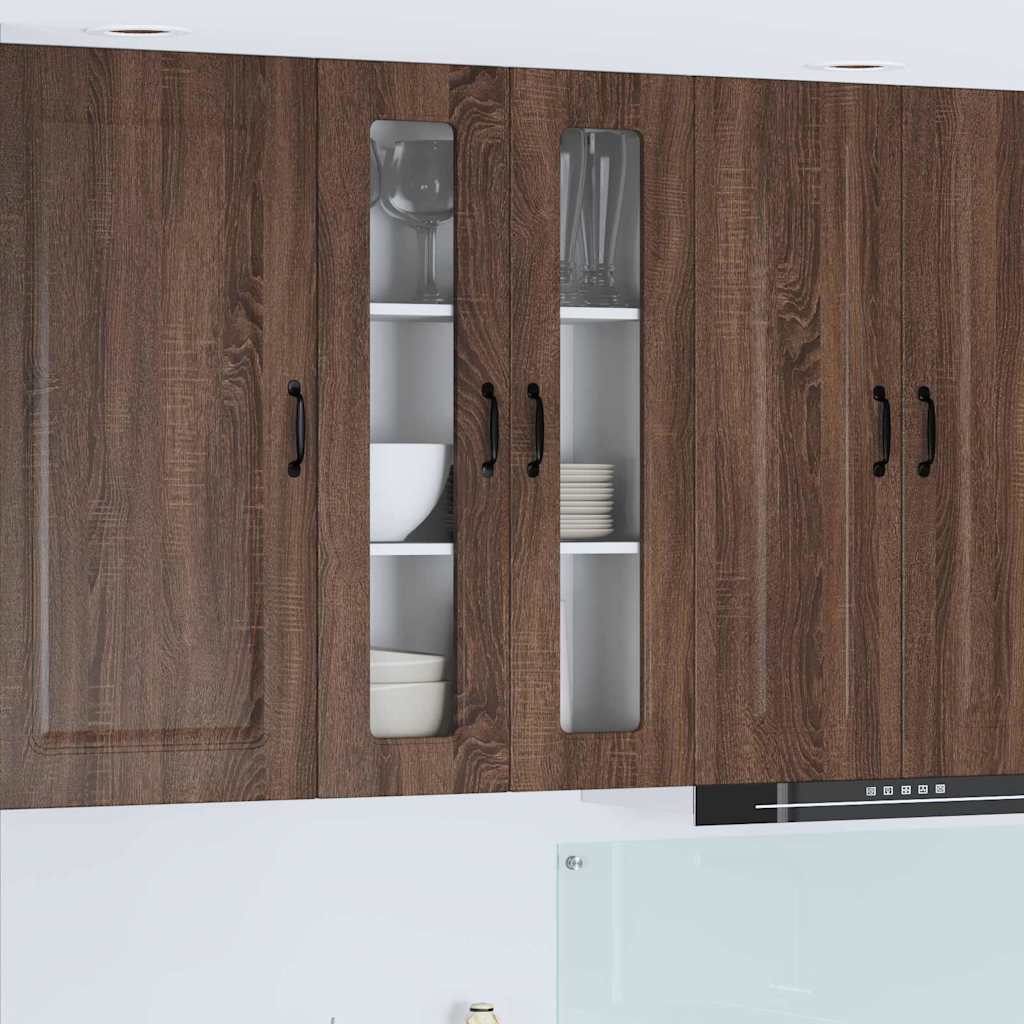 Dulapuri bucătărie - Dulap suspendat de bucătărie Stejar închis 60 x 31 x 100 cm
