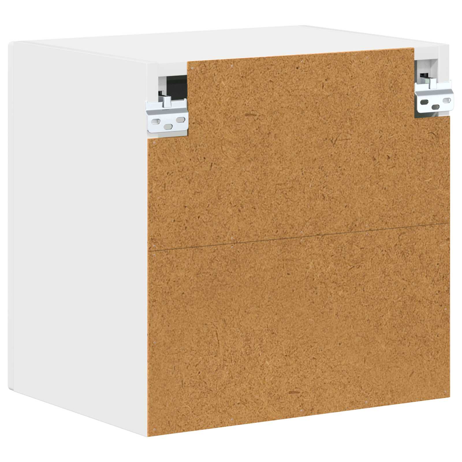 Stenski stekleni omarica LUCCA 2 pcs Bela 40 x 31 x 40 cm - slika 9